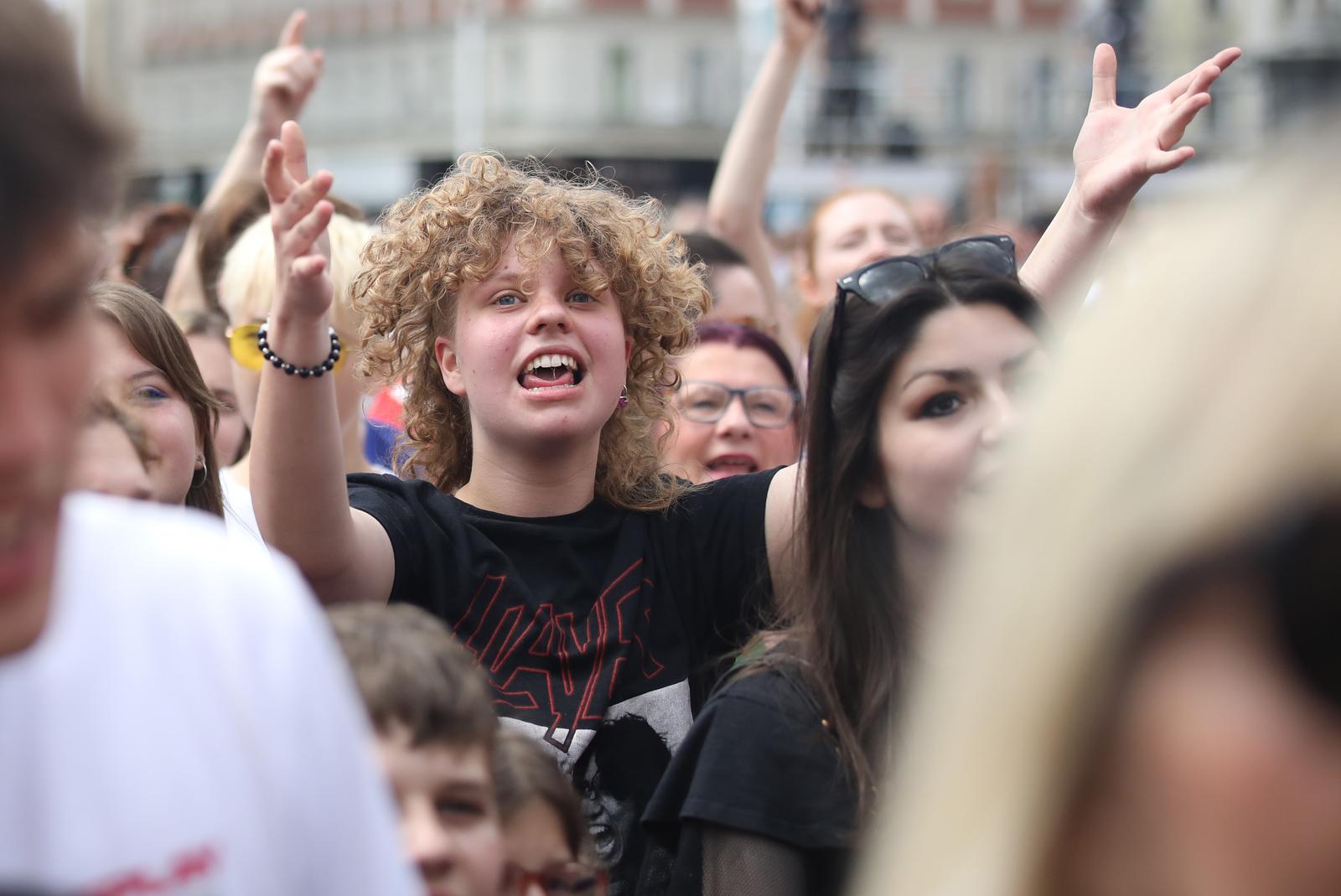 Zagreb: Trg je spreman za doček Babay Lasagne Zagreb: Trg je spreman za doček Babay Lasagne