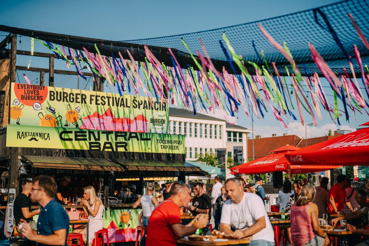 Kapucinski trg, Špancir Burger Festival