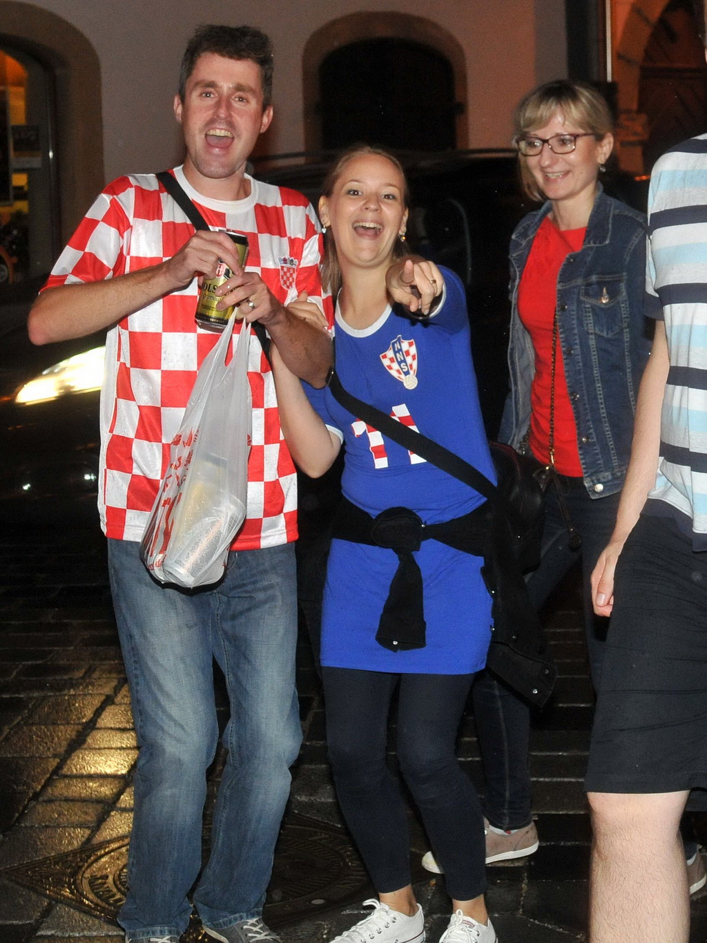 Hrvatska – Engleska, slavlje nakon pobjede