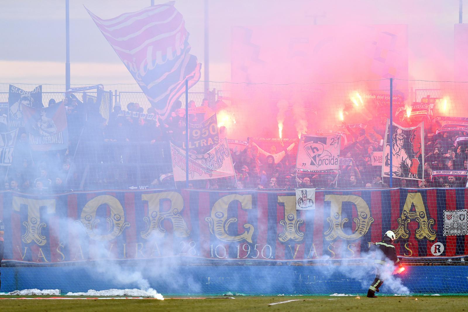 Varaždin – Hajduk, Torcida