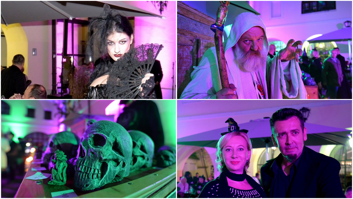 Halloven party u atriju Županijske palače