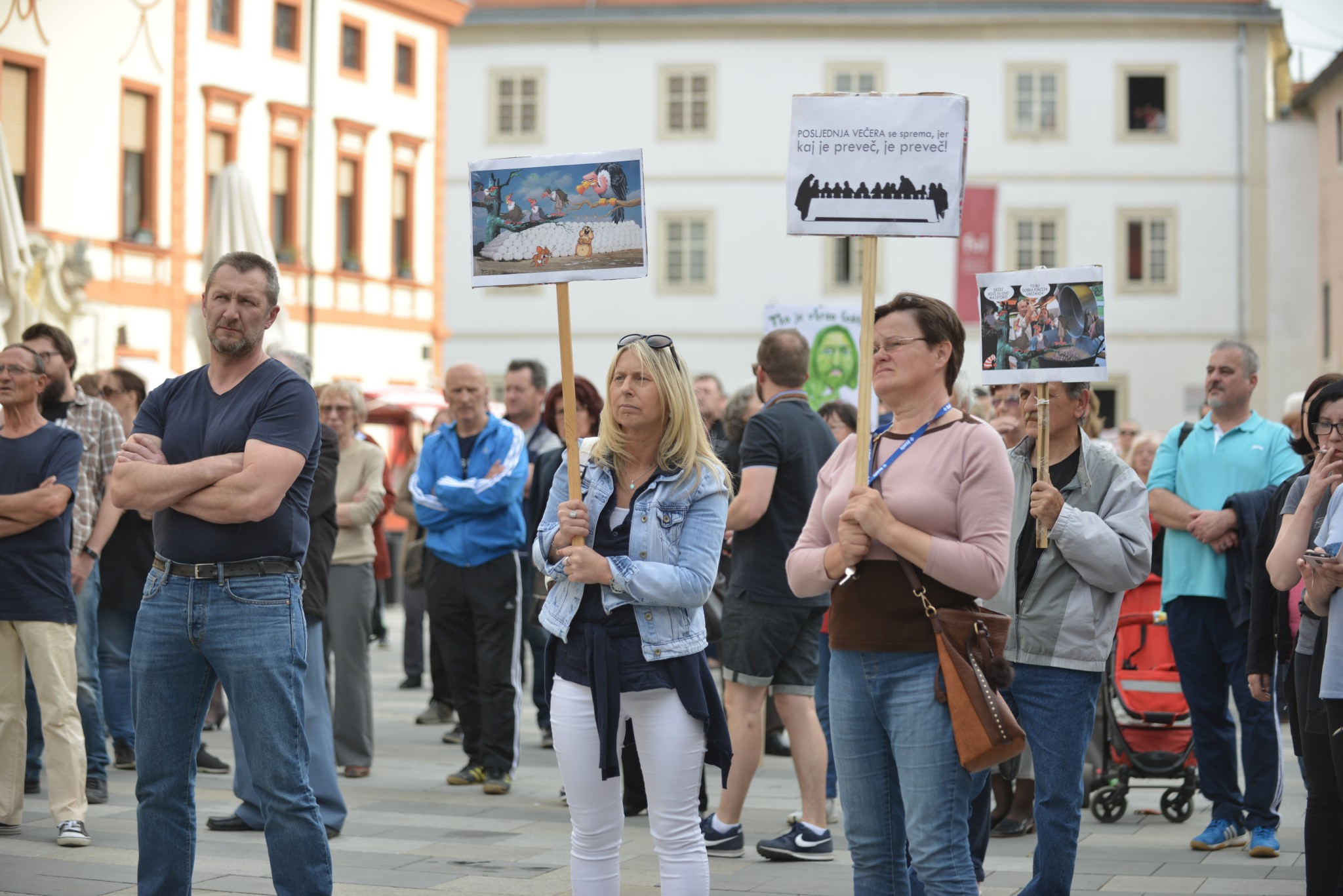 Prosvjed ‘Kaj je preveč, je preveč’ Prosvjed ‘Kaj je preveč, je preveč’