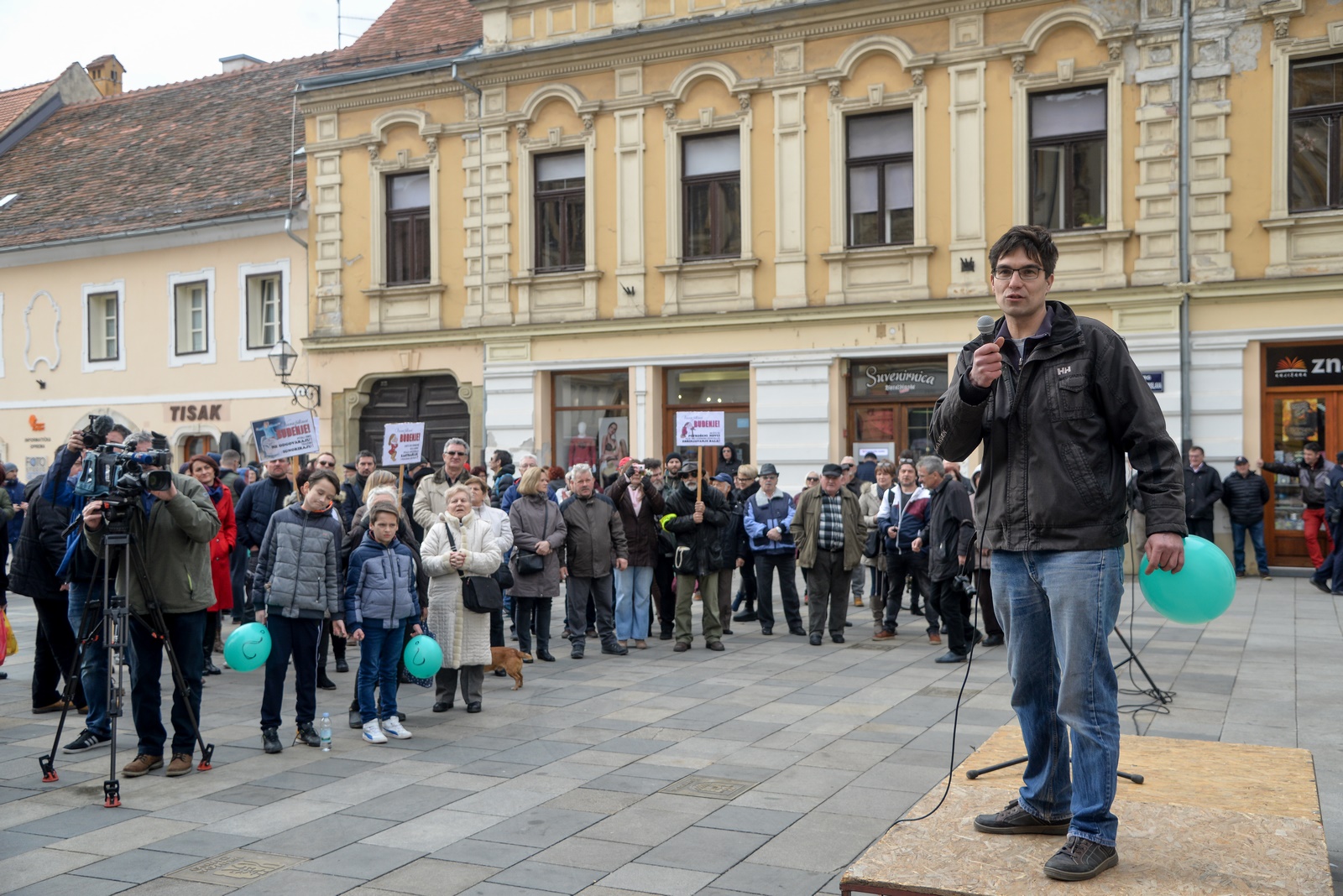 Prosvjed ‘Buđenje’, Marijan Dominko