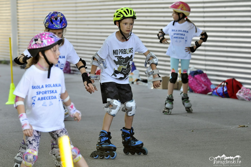ŠKOLA ROLANJA Oko 130 djece naučilo rolati, s njima po prvi puta i roditelji