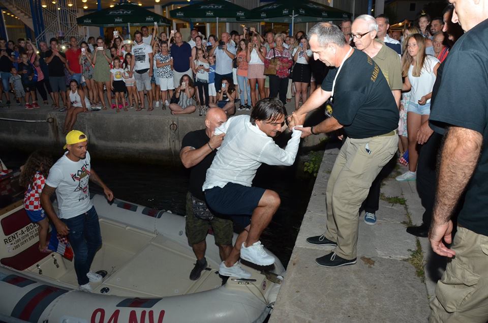 Zlatko Dalić – doček u Novalji