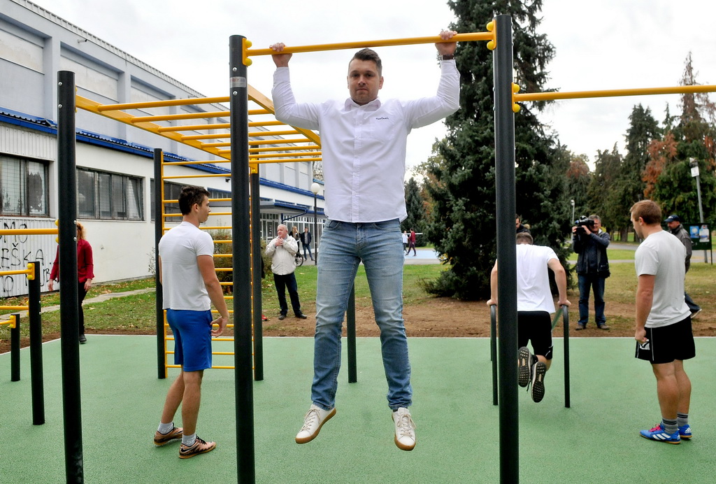 Graberje – otvorenje sporstkih sadržaja, street workout, boćalište 26.10.2018.