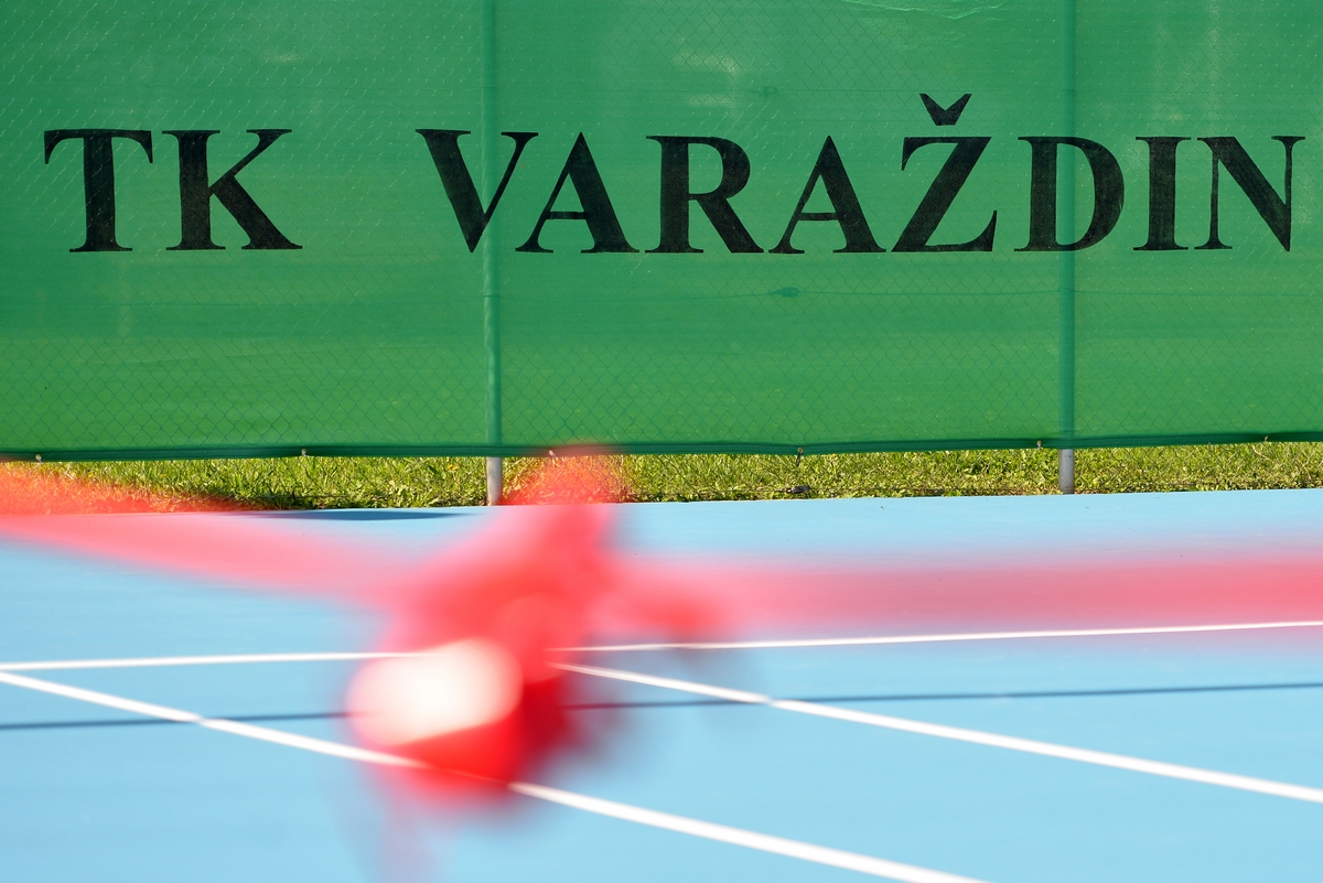 Otvorenje teniskog terena kod varaždinske Arene