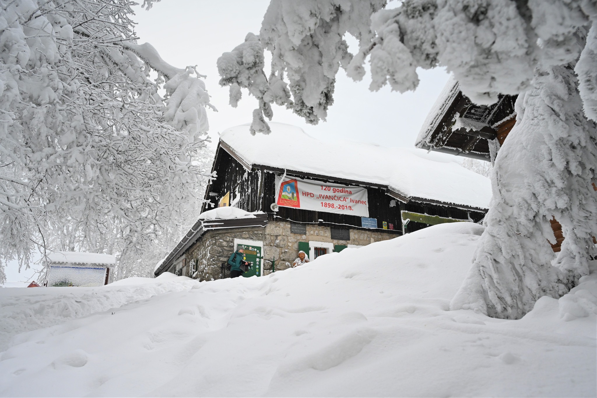 Ivanščica snijeg zima prognoza planina šuma