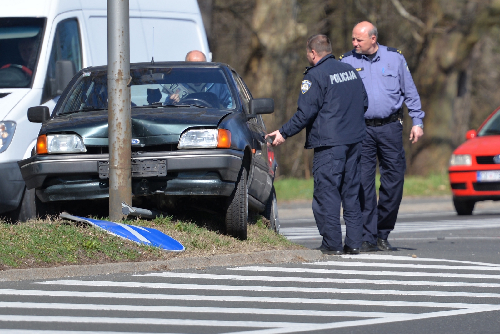 Kod Dravskog mosta, prometna nesreća