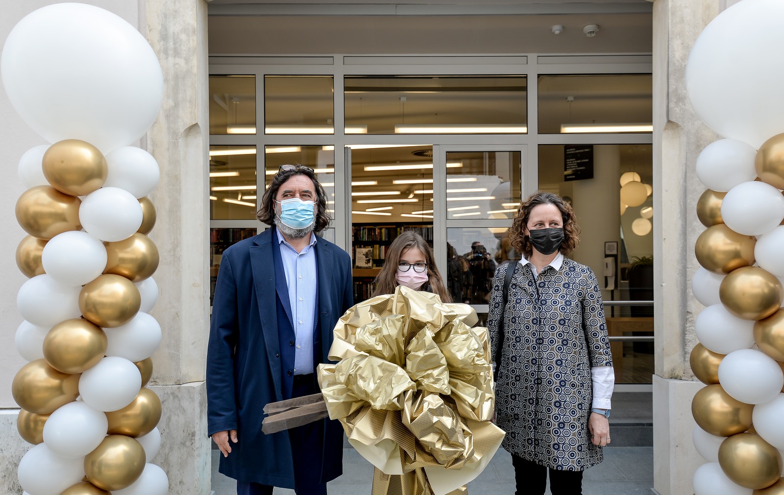 Gradska knjižnica i čitaonica, Varteksova robna kuća, otvorenje 26.4.2021, knjižnica