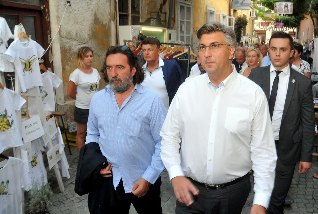 Premijer Andrej Plenković na Špancirfestu