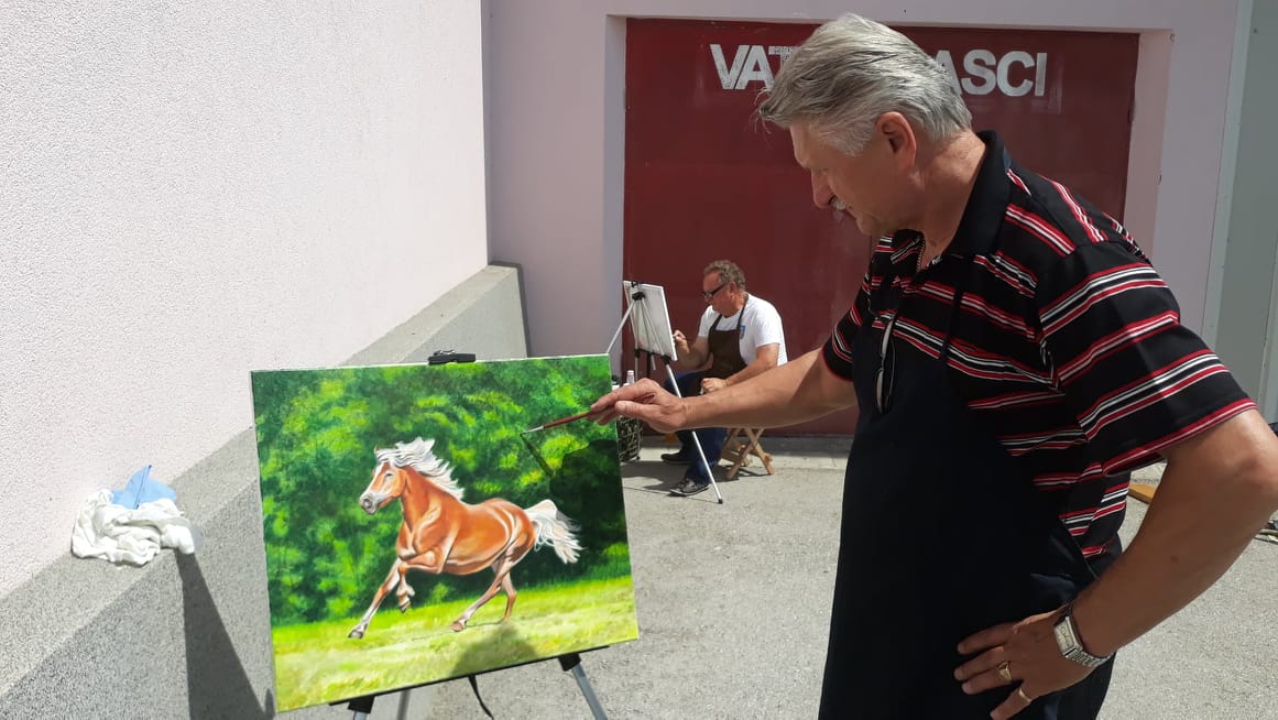 Likovna kolonija u Šćepanju, Breznički Hum