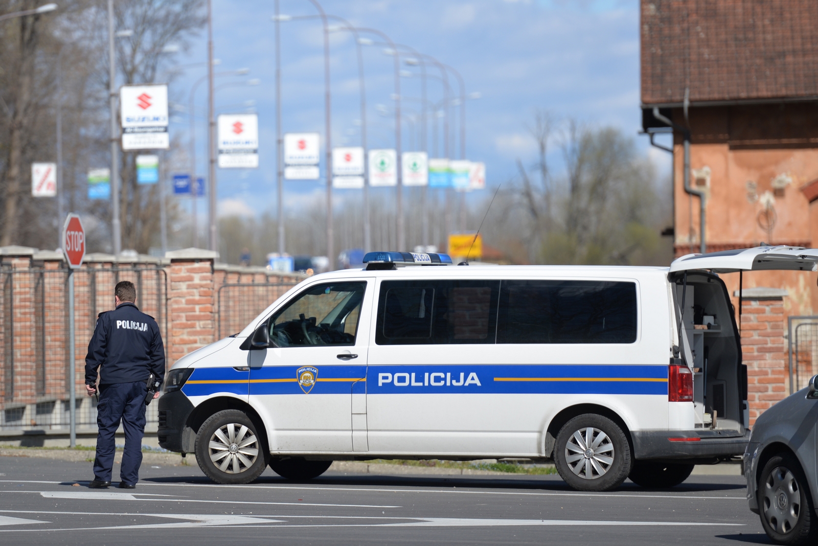 Kod Dravskog mosta, prometna nesreća