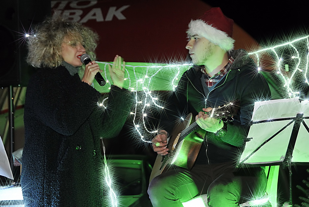 Irma Dragičević na Stančićevom trgu, Advent u Varaždinu 2018. Irma Dragičević na Stančićevom trgu, Advent u Varaždinu 2018.