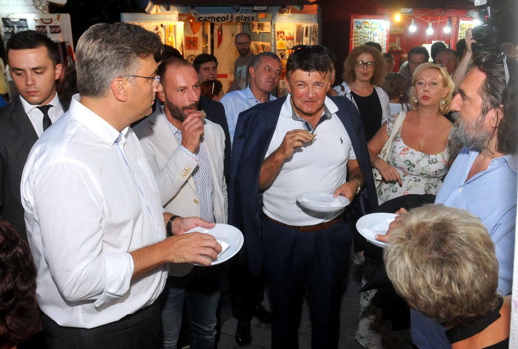 Premijer Andrej Plenković na Špancirfestu