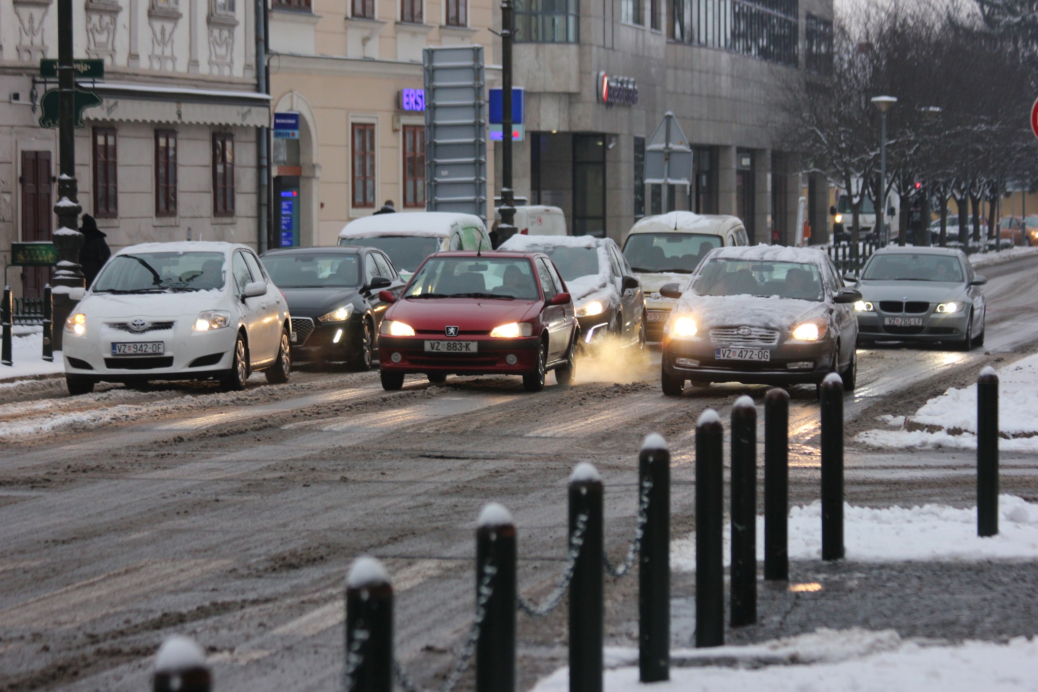 Prvi snijeg 2019., Varaždin