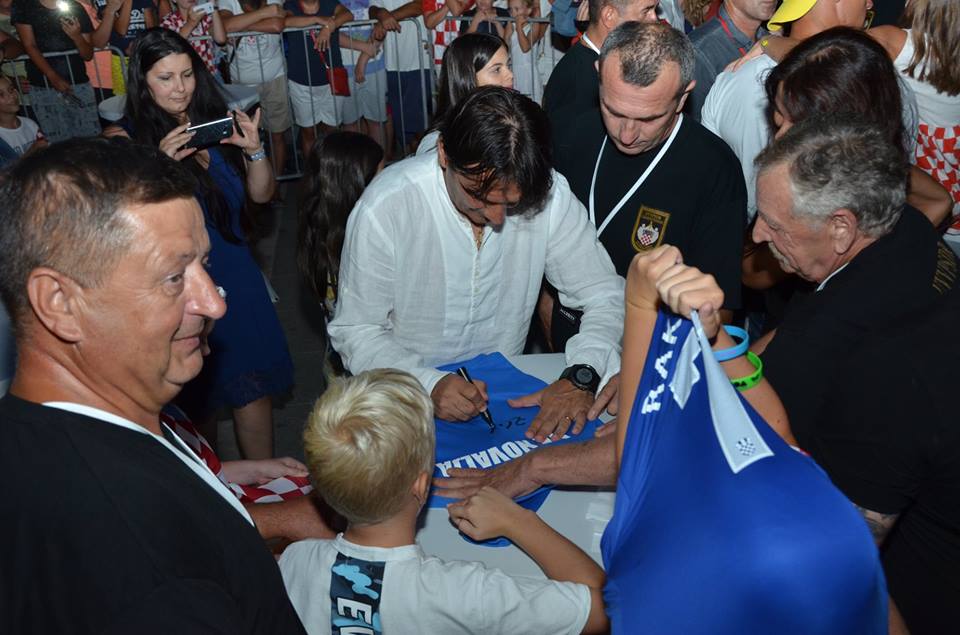 Zlatko Dalić – doček u Novalji