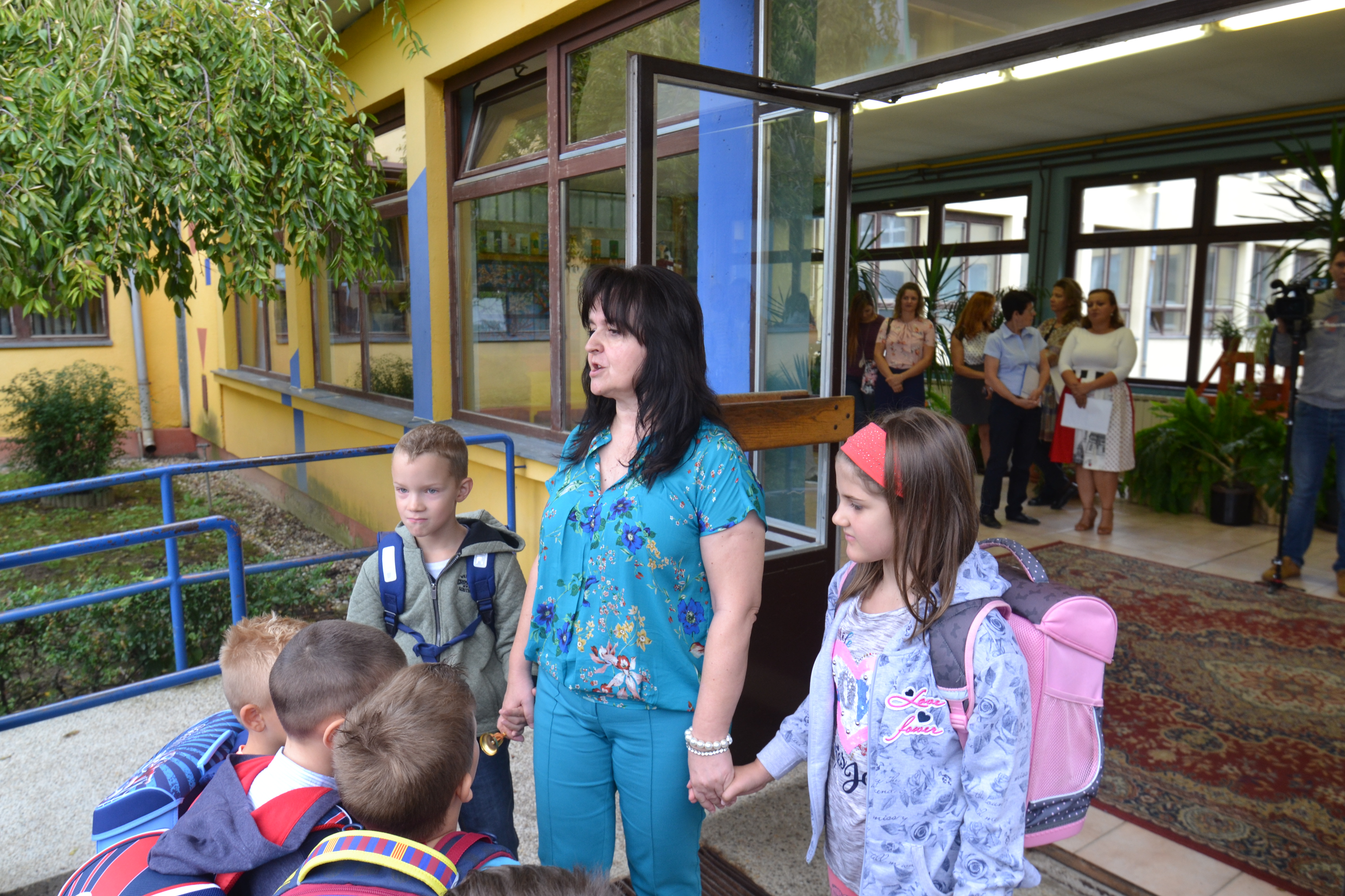 Prvi dan škole u OŠ Trnovec Bartolovečki