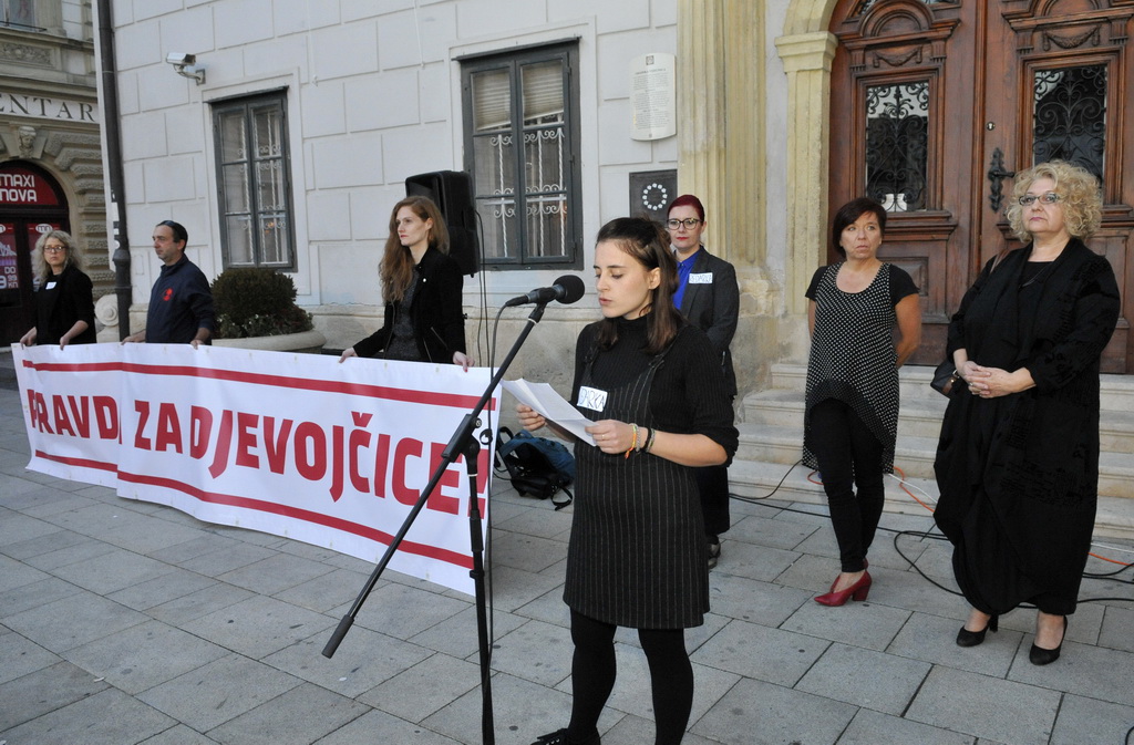Prosvjed ‘Pravda za djevojčice’ u Varaždinu