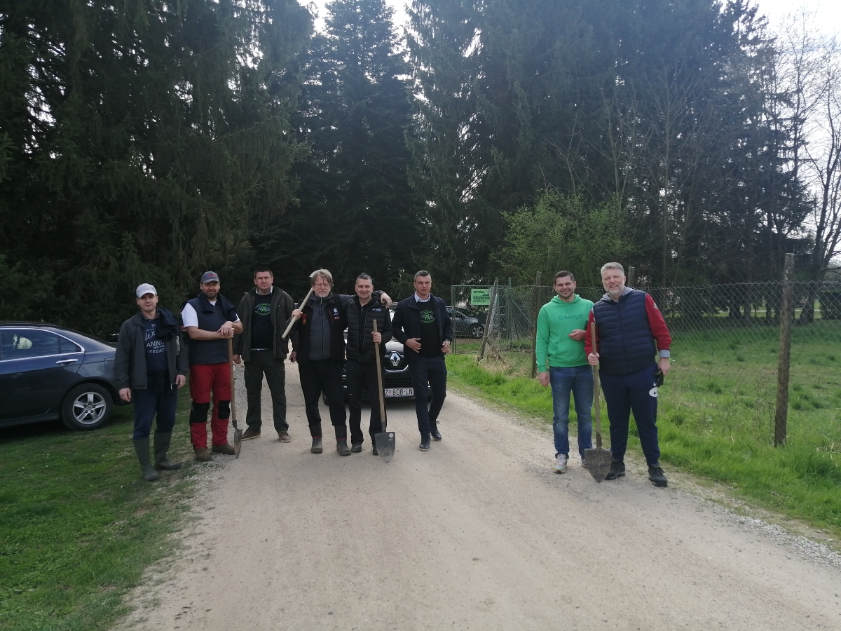 sadnja drveća u Zelendvoru