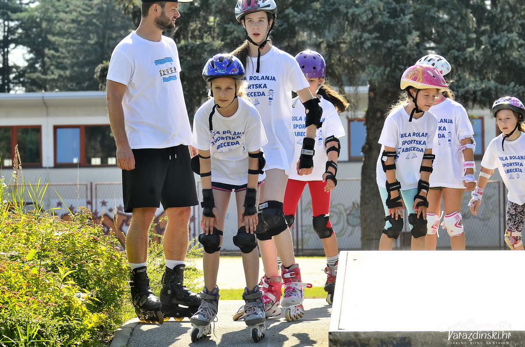 ŠKOLA ROLANJA Oko 130 djece naučilo rolati, s njima po prvi puta i roditelji