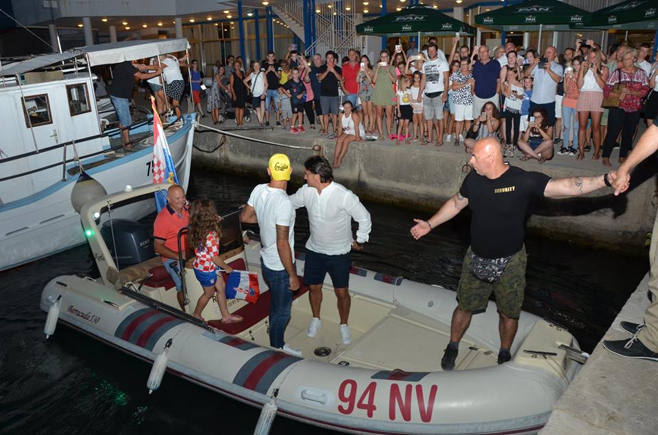 Zlatko Dalić – doček u Novalji