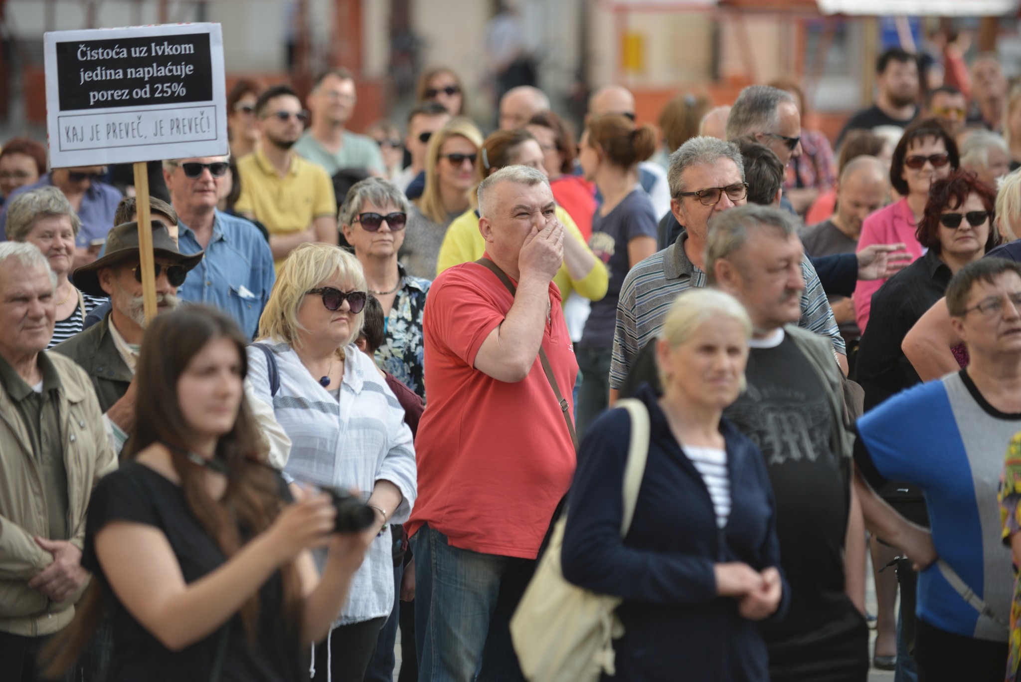 Prosvjed ‘Kaj je preveč, je preveč’ Prosvjed ‘Kaj je preveč, je preveč’