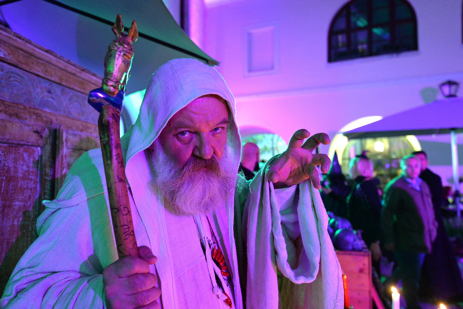 Hallowen party u atriju Županijske palače