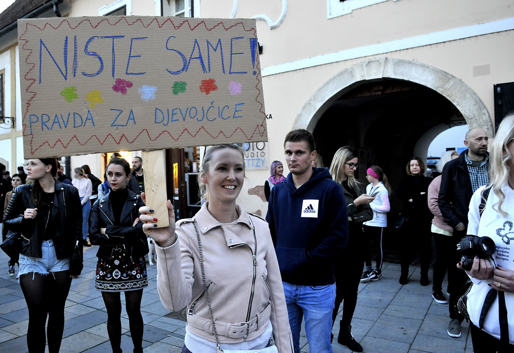 Prosvjed ‘Pravda za djevojčice’ u Varaždinu