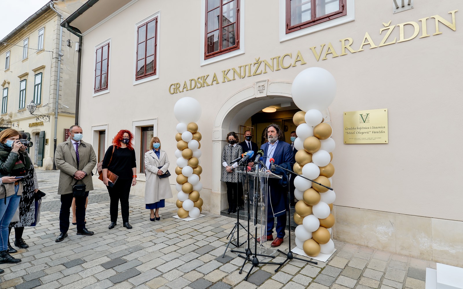 Gradska knjižnica i čitaonica, Varteksova robna kuća, otvorenje 26.4.2021, knjižnica