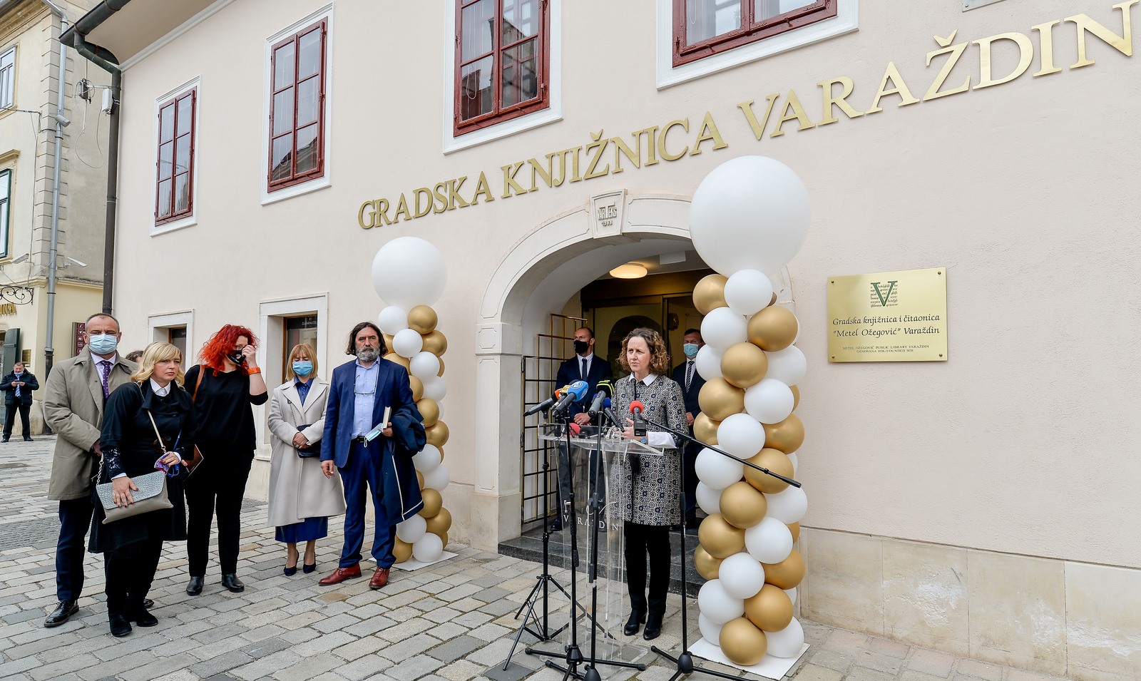 Gradska knjižnica i čitaonica, Varteksova robna kuća, otvorenje 26.4.2021, knjižnica