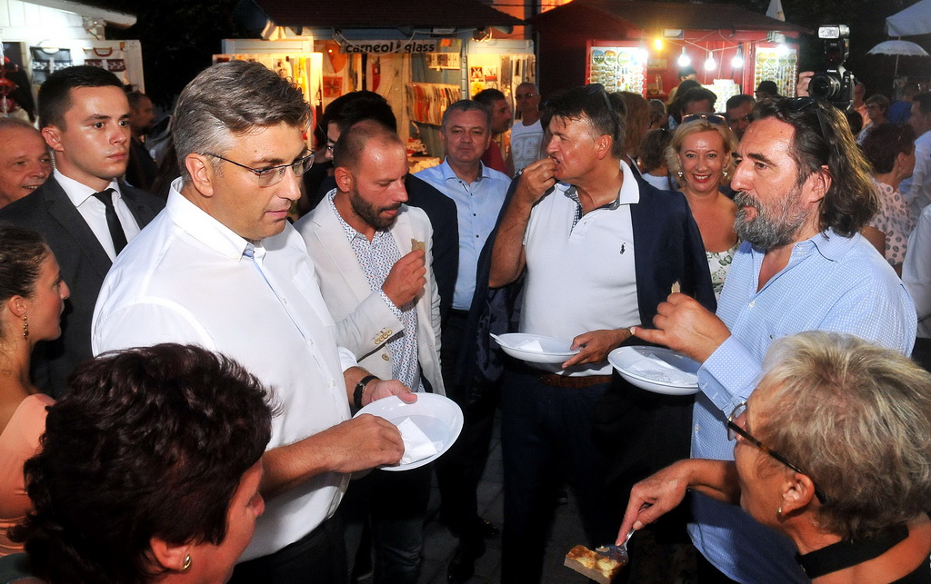 Premijer Andrej Plenković na Špancirfestu