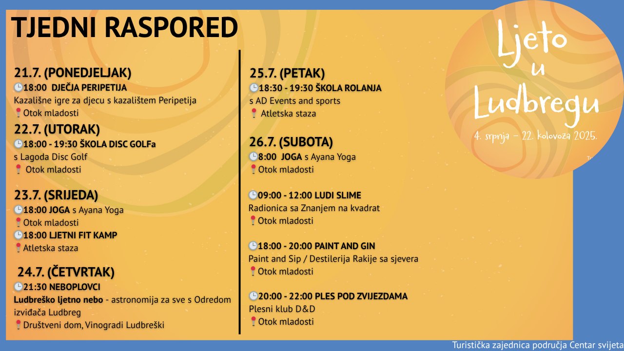 3 tjedan Ljeto u Ludbregu 3 tjedan Ljeto u Ludbregu