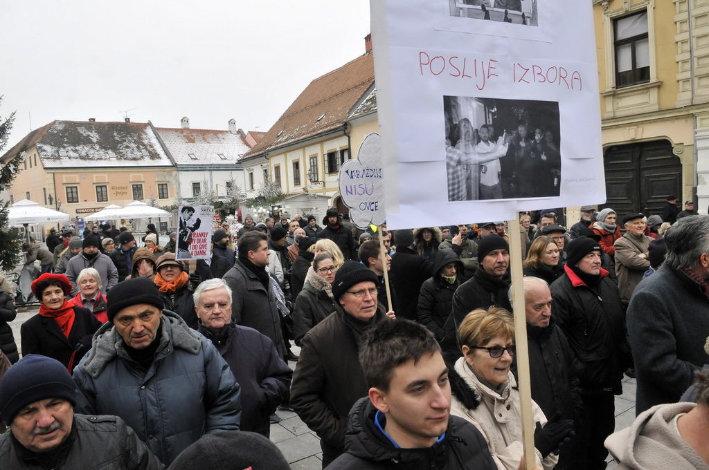 Varaždinsko smeće, prosvjed u Varaždinu 5.1.2018. Varaždinsko smeće, prosvjed u Varaždinu 5.1.2018.