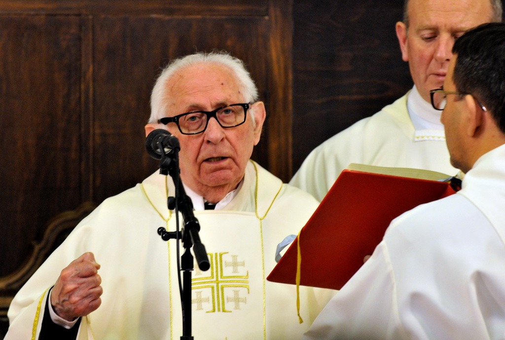 Fra Bono Šagi, 60. obljetnica svećeništva, misa 4.11.2018