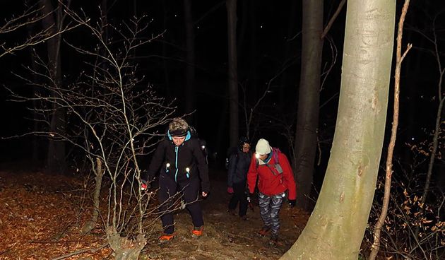 Noćni uspon na Ivanščicu