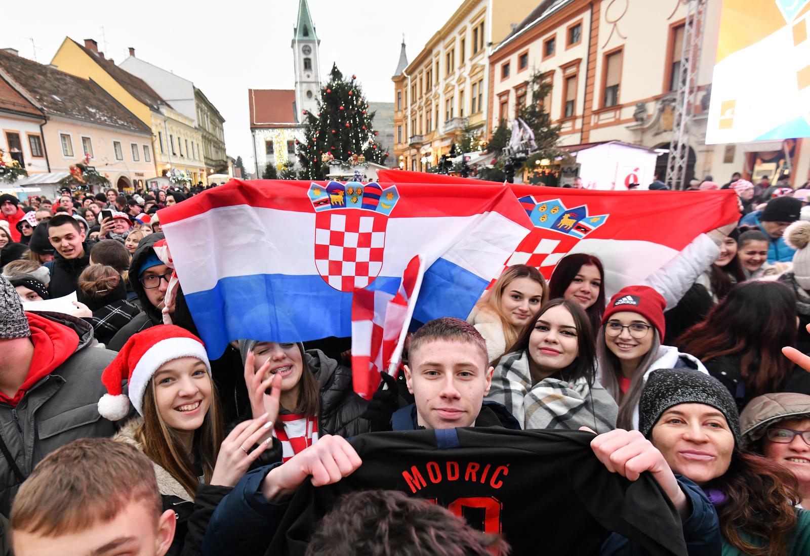 Doček Zlatka Dalića