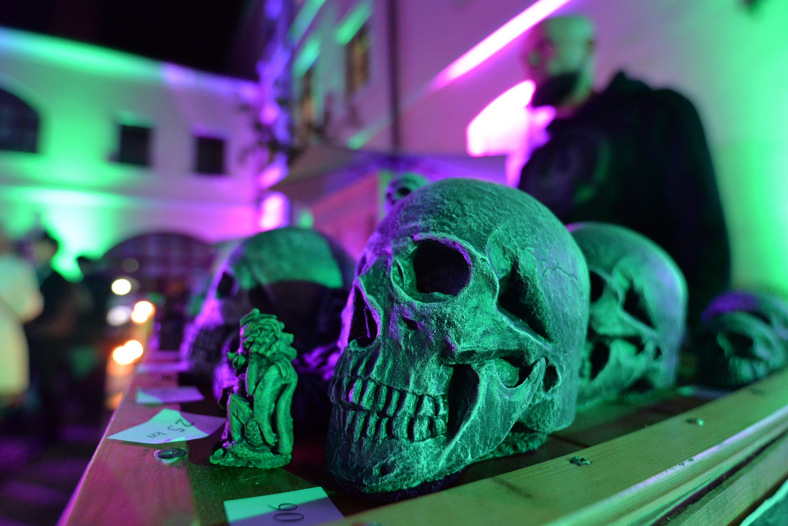 Hallowen party u atriju Županijske palače