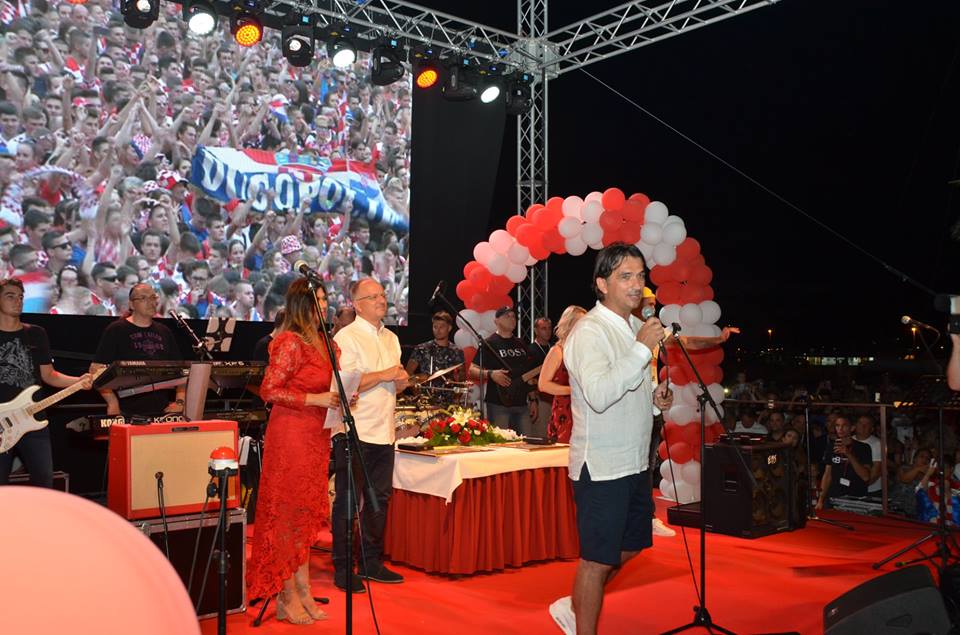 Zlatko Dalić – doček u Novalji