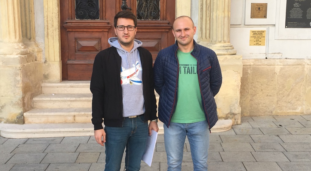 Vjekoslav Sraga i Antonio Golub