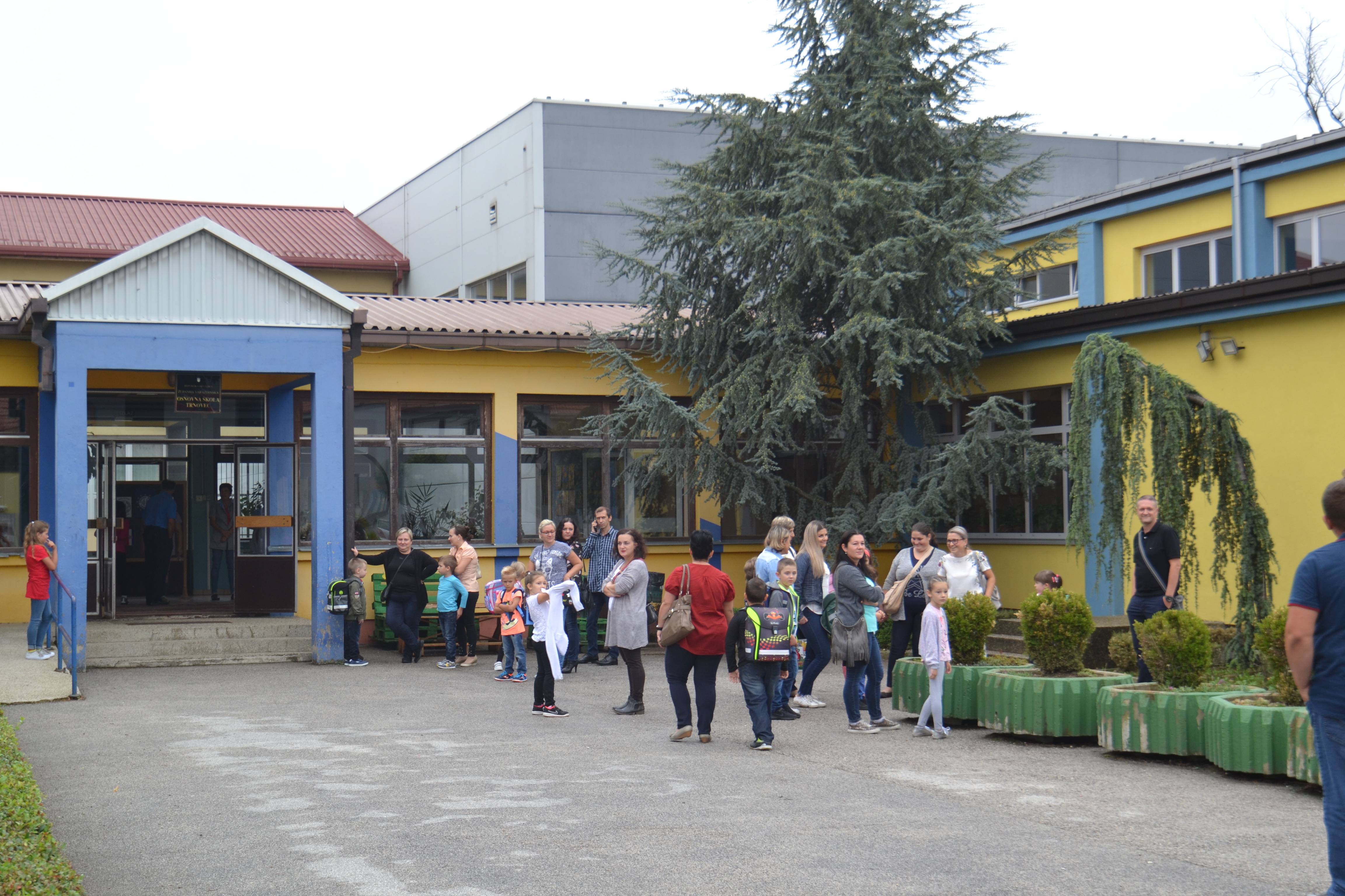 Prvi dan škole u OŠ Trnovec Bartolovečki