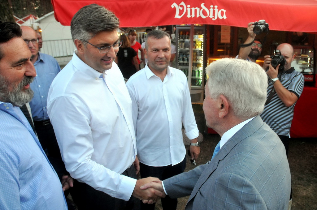 Premijer Andrej Plenković na Špancirfestu