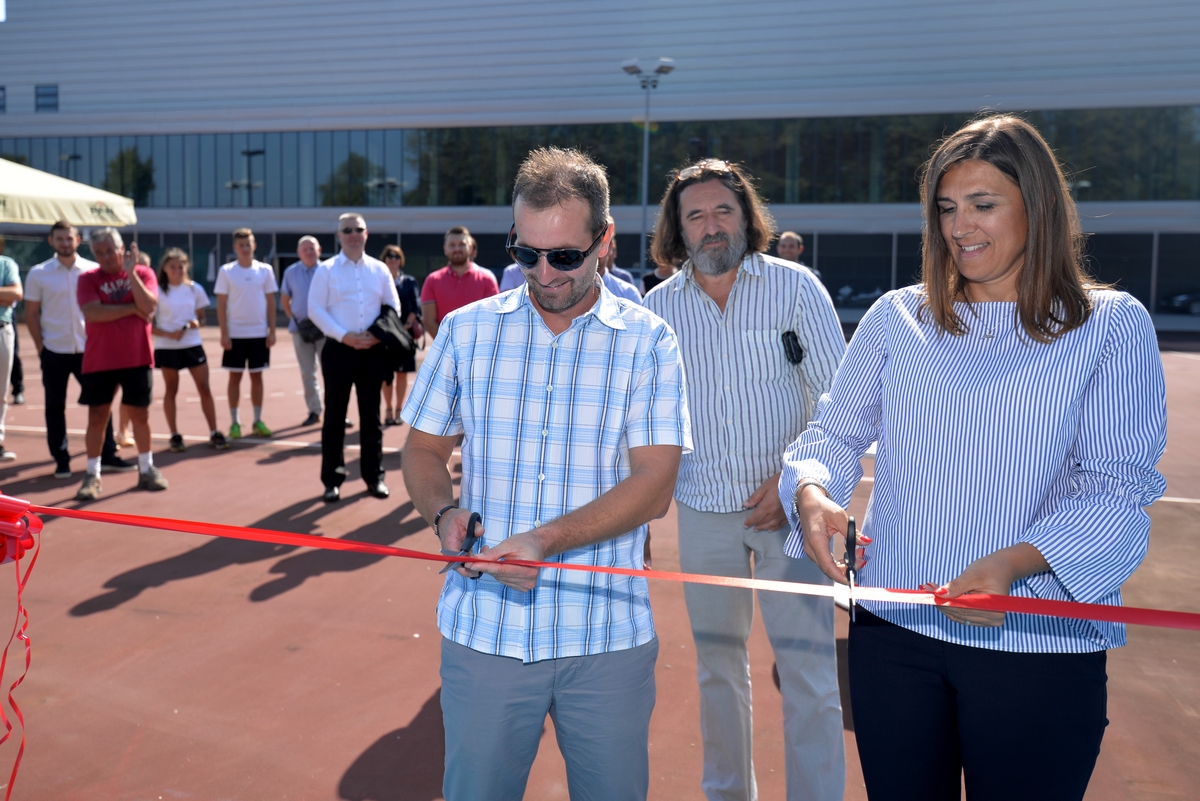 Otvorenje teniskog terena kod varaždinske Arene