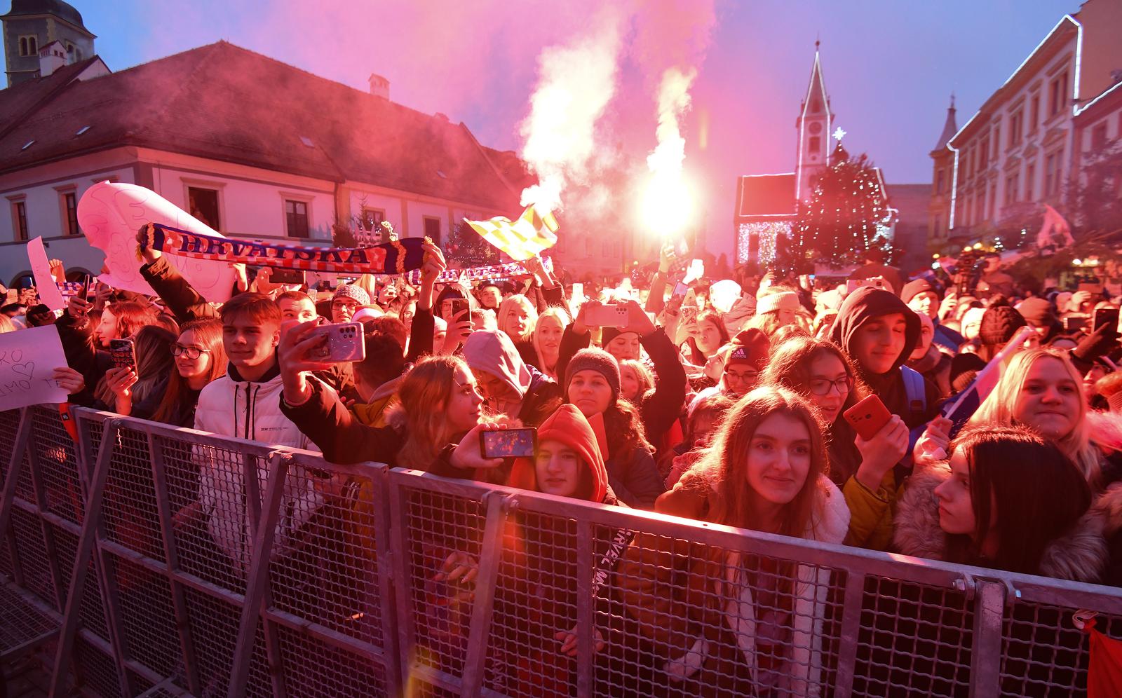 Doček Zlatka Dalića