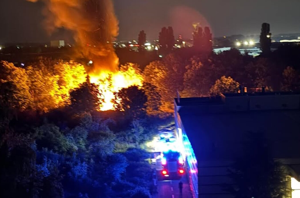 Požar iza Spara (zagrebačka ulica) Požar iza Spara (zagrebačka ulica)