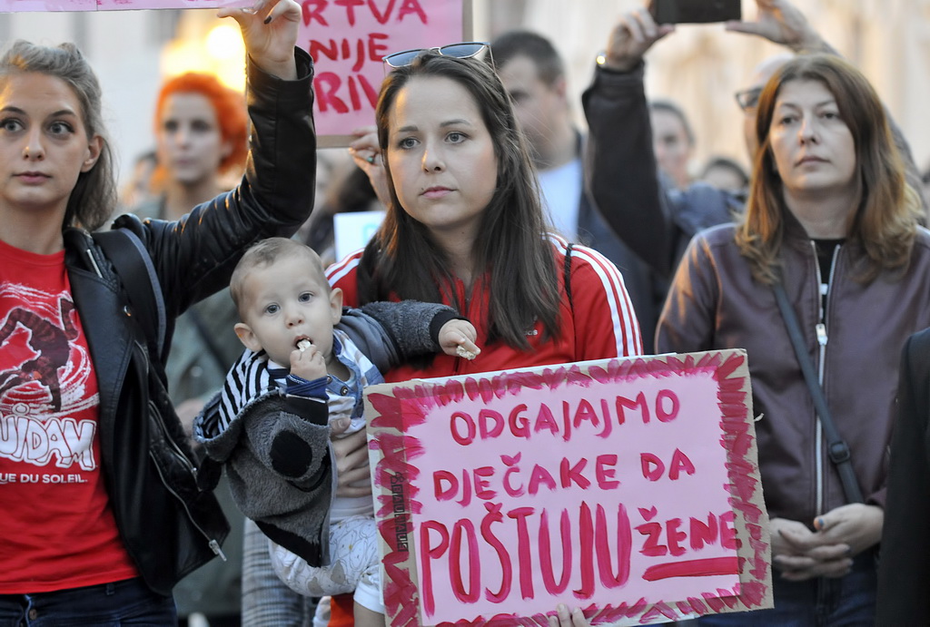 Prosvjed ‘Pravda za djevojčice’ u Varaždinu