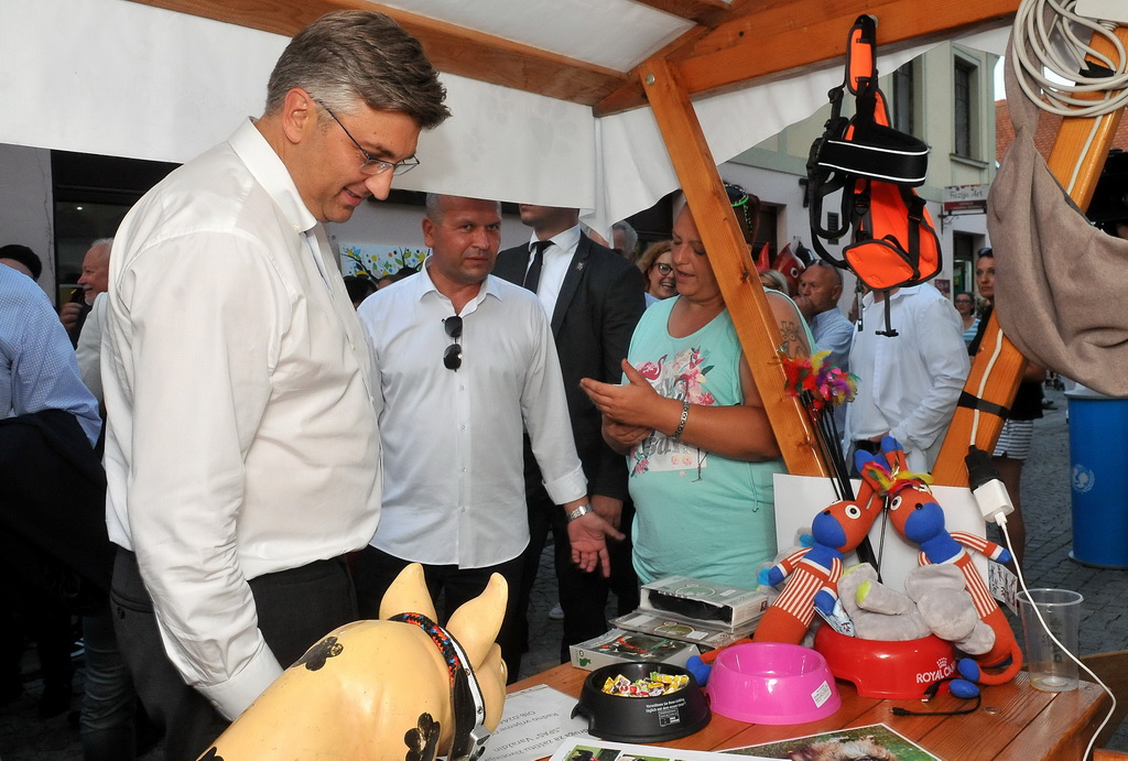 Premijer Andrej Plenković na Špancirfestu