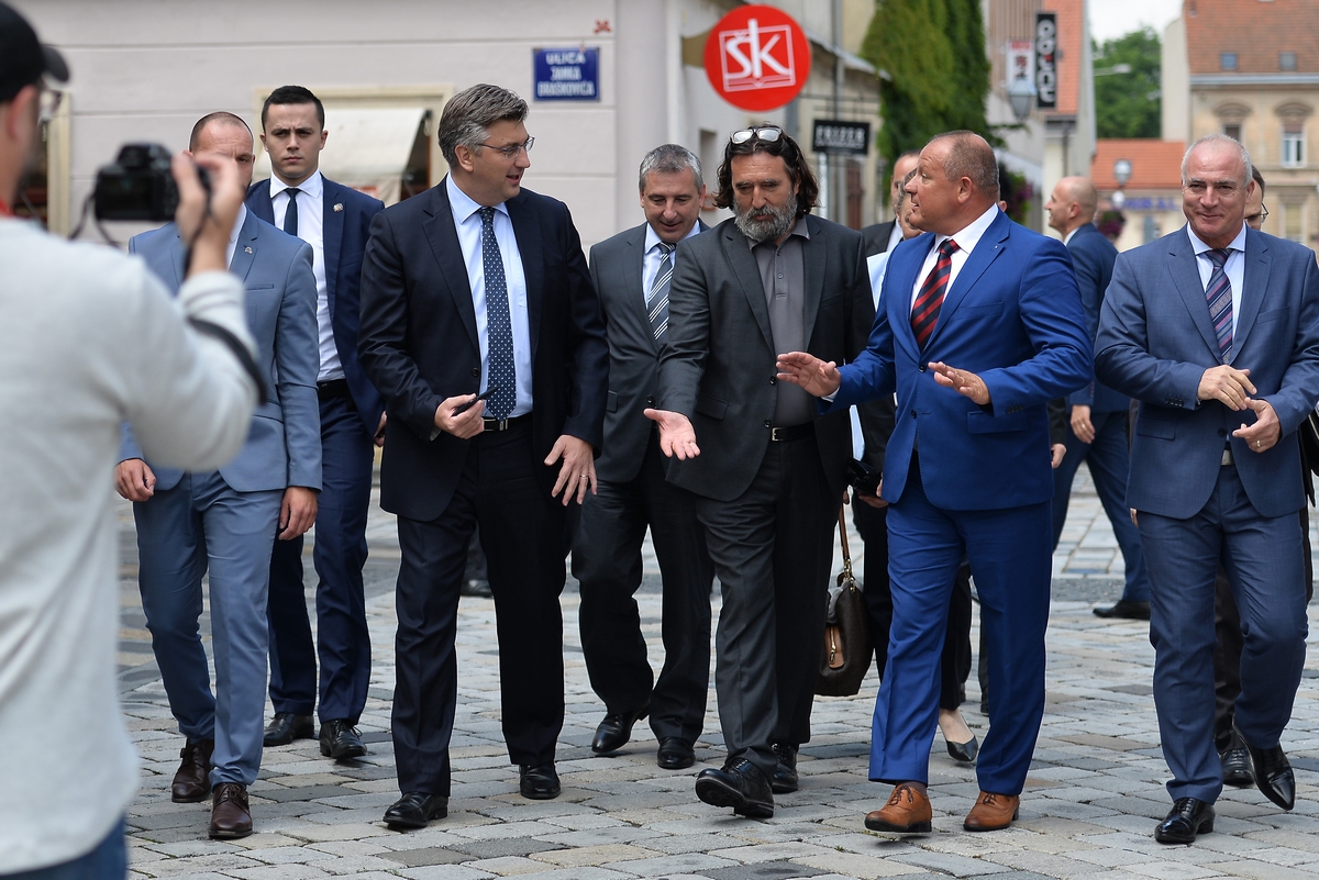 Andrej Plenković u Varaždinu