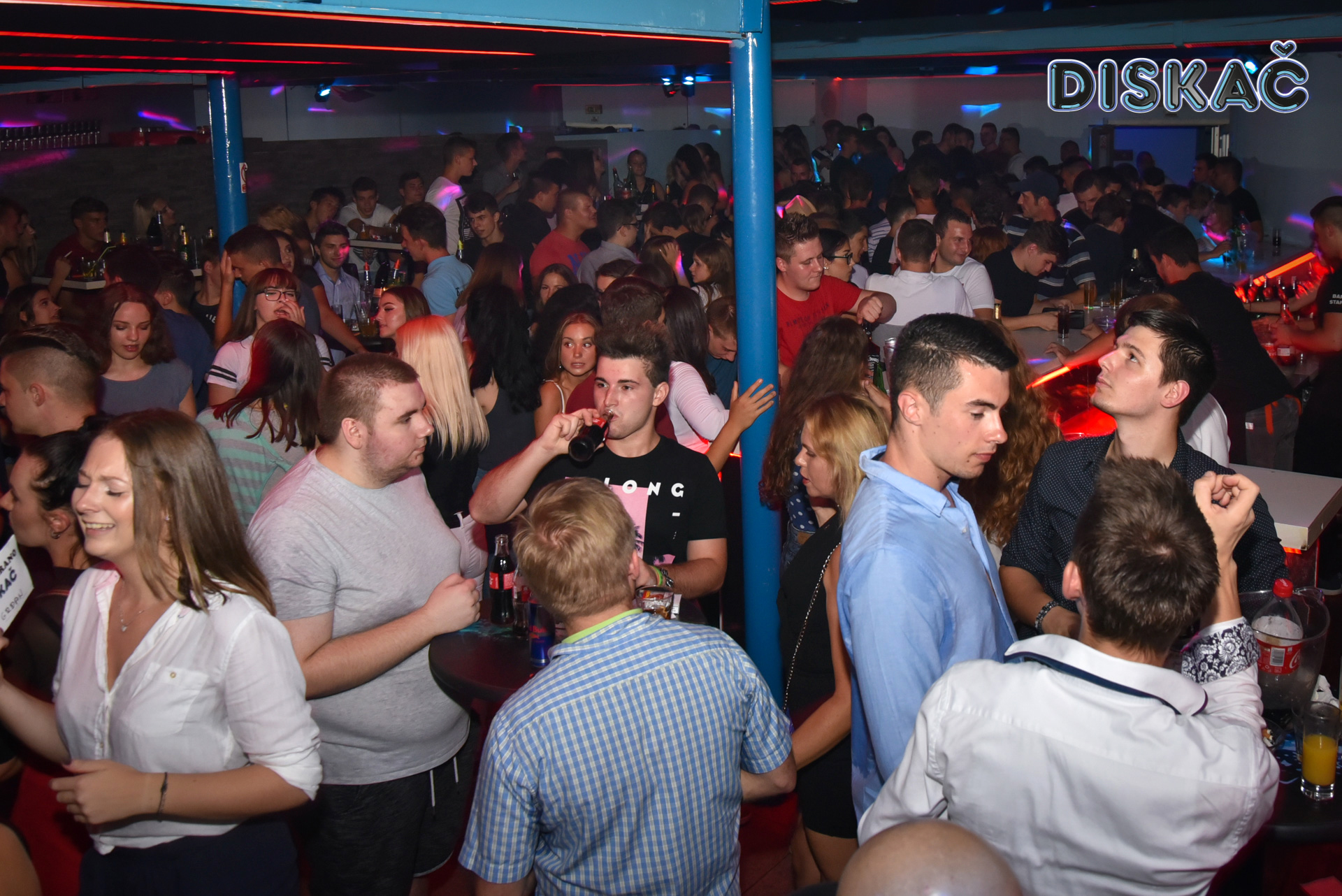 Diskač Varaždin za vrijeme Špancirfesta