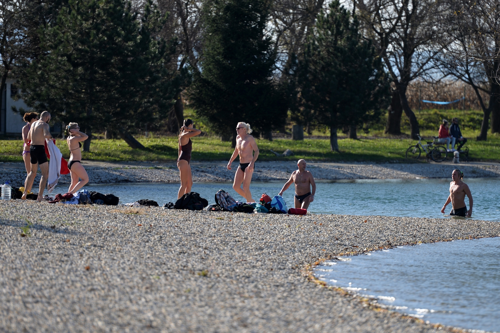 Zimsko kupanje na Aquacityju
